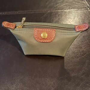 Longchamp Le Pliage Original Coin Purse Olive